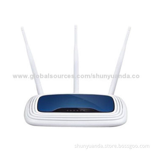 Hot wireless router, maximum transfer rate of 450Mbps built-in firewall ,QSS fast security settings